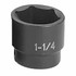 1/2"D 1-1/4" 6pt Impact Socket 1/2"D 1-1/4" 6pt Impact Socket