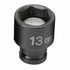 1/4"D 13mm 6pt Impact Socket 1/4"D 13mm 6pt Impact Socket