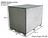 Atlas® PSBC990 Pressurized Large Sandblast Cabinet w/ Vacuum