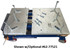 K&L K1700 Powertrain/EV Battery Split Hydraulic Table Lift