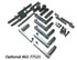 K&L K1700 Powertrain/EV Battery Split Hydraulic Table Lift