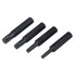 1/2" Hex 4 Piece 12 Point Metric Triple Square Bit Set