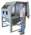 Cyclone Mfg M4848 Abrasive Sandblasting Cabinet w/Dust Collector