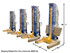 Atlas® ML-4034BC ALI Battery Powered Mobile Column Lift System 74,000 lbs
