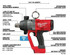 Milwaukee 2867-20 M18 FUEL™ 1" High Torque Impact Wrench w/ ONE-KEY™ - Bare Tool