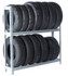 RiveTier&#174; II 2SEST5 2 Tier Single Truck Tire Rack - 2 Shelves