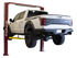 Challenger VLE10 Versymmetric® ALI 2 Post Car Lift 10,000 lbs