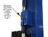 Atlas® PV12PX Adj Height Ex-Wide/Ex-Tall 2 Post Lift 12,000 lbs
