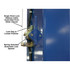 Atlas® PV12PX-3 Adj Height Ex-Wide/Ex-Tall 2 Post Lift 12,000 lbs w/3-Stage Arms