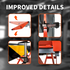 Katool KT-X90E Electric Mid-Rise Scissor Lift 8,000 lbs