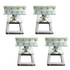 Star-A-Liner 9022032 Cheetah Vise Stands - Set of 4