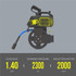BluBird TTPWRHB1450-3000 Blu Shield HumpBack 3000 All in One Pressure Washer System