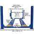 Atlas® PRO14KCF-EXT Extra Long 4 Post Lift & RJ8 Combo