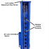 Atlas® PRO14KCF-EXT Extra Long 4 Post Lift w/Alignment Kit & RJ8 Combo