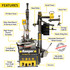 Ranger R76ATR NextGen™ Tilt-Back Tire Changer w/Assist Tower & LS45DS Sonar 3D Wheel Balancer Combo