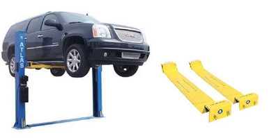 Atlas Automotive Equipment BP8000 2 Post Lift & LMA Lawn Mower