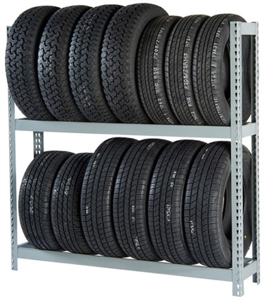WPSS RiveTier I 2SES Single Starter 2 Tier Tire Rack - 2