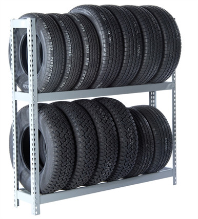 WPSS RiveTier II 2SEST5 2 Tier Truck Tire Rack