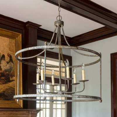 Savannah Iron Light Fixture  