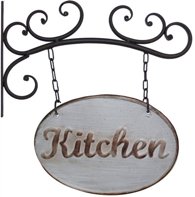 Metal Kitchen Sign