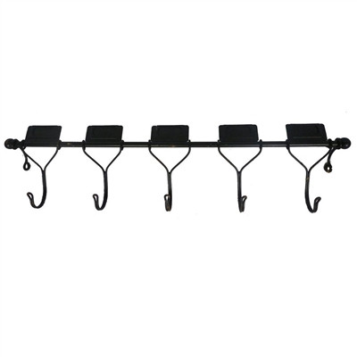 5-Hook Wall Rack
