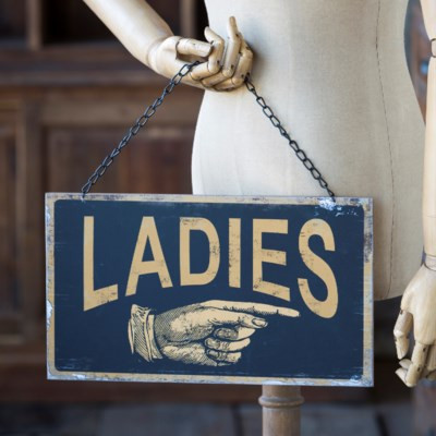 Ladies & Gentlemen Sign