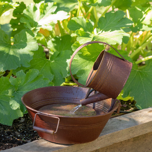 Watering Can Fountain