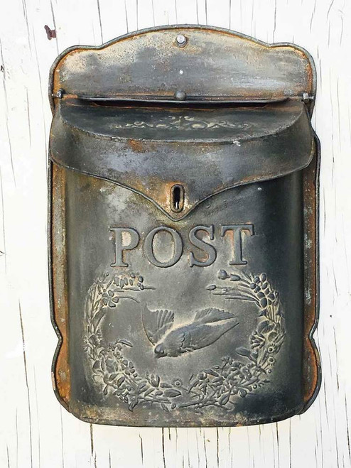 Vintage Style Mailbox Galvanized