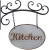 Metal Kitchen Sign