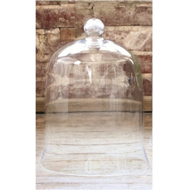 Extra-Large Glass Bell Cloche Jar – Hill Home Decor