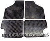 rubber 4pce overmats