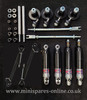 Protech Adjustable Shockers, Heavy Duty Hi-Lo Ride heights & Front Camber Kit For Classic Mini