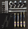 Gaz Adjustable Shockers, Heavy Duty Hi-Lo Ride heights & Front Camber Kit For Classic Mini