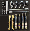 Gaz Adjustable Shockers, Heavy Duty Hi-Lo Ride heights & Front Camber Kit For Classic Mini