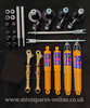 GMAX Shockers, Heavy Duty Hi-Lo Ride heights & Front Camber Kit For Classic Mini
