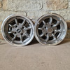 5x12 Anthracite Superlight Alloy Wheels for Classic Mini - SET OF 2 - (12:4)