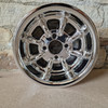 6x12 Chrome Superlight Alloy Wheels for Classic Mini - 1 only - (12:5)