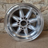 6x12 Silver Rose Petal Alloy Wheel 1 off - 12:16