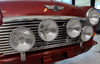 4 lamp spot kit with bar and 2x brackets for Classic Mini