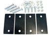 4 point racing safety cage plate and bolt kit