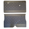 Full Set Door Cards Blue Diamond Stitched for classic Mini