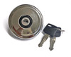 Stainless Locking Petrol Cap and Keys for classic Mini