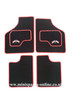 4 Piece Over Mats With Union Jack Cross Flags Logo