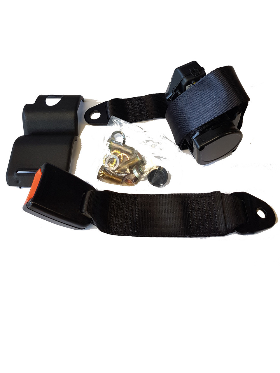 Rear Black Seatbelt for Classic Mini