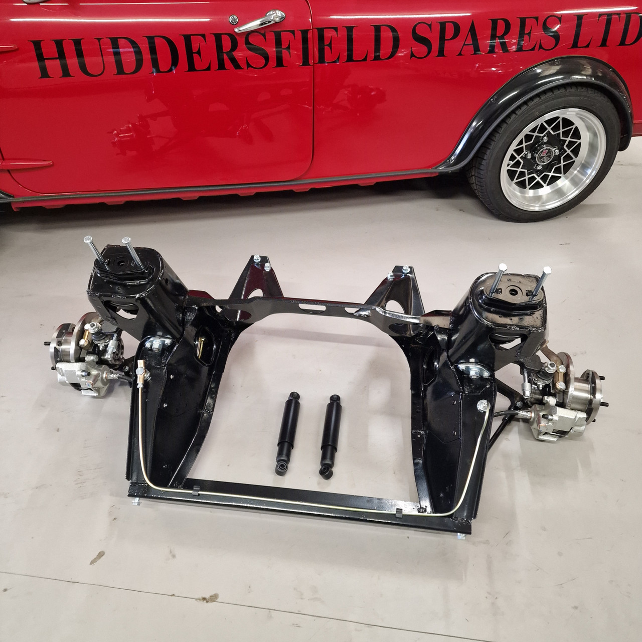 Front Subframe Assembly, Genuine Rover, Reconditioned - 7.5 or 8.4 disc assemblies