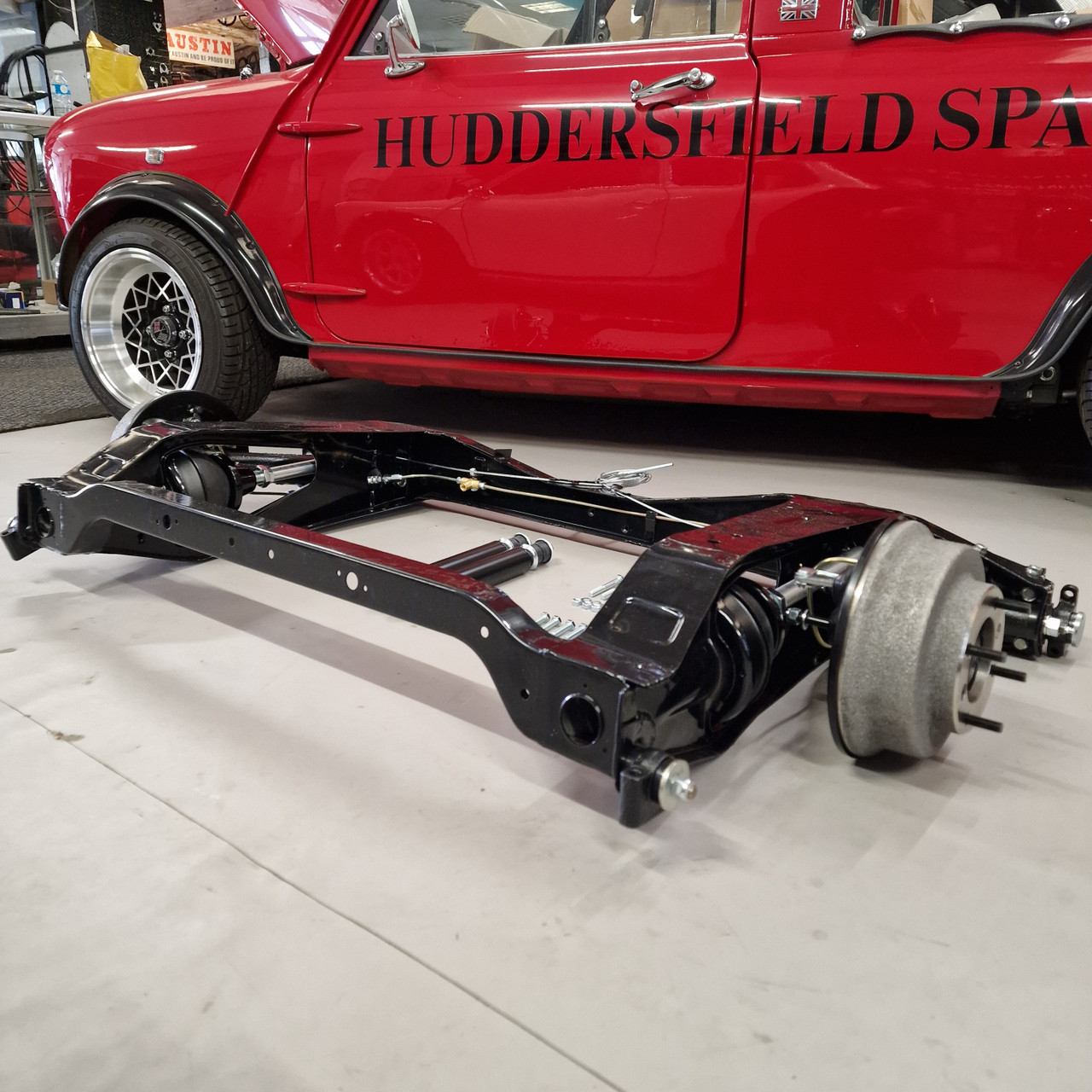 Full Rear Subframe Assembly for Classic Mini upto 1991