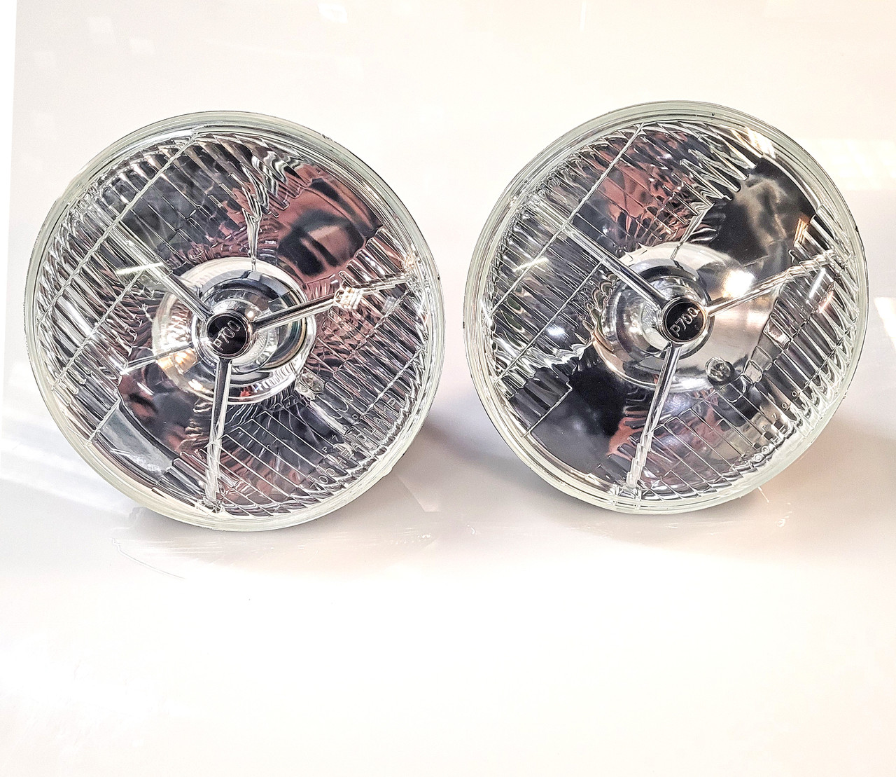P700 Scheinwerfer Für Morris Minor – Halogen H4 Umbau, Versiegelt, Chrom, 12V, 2x55W