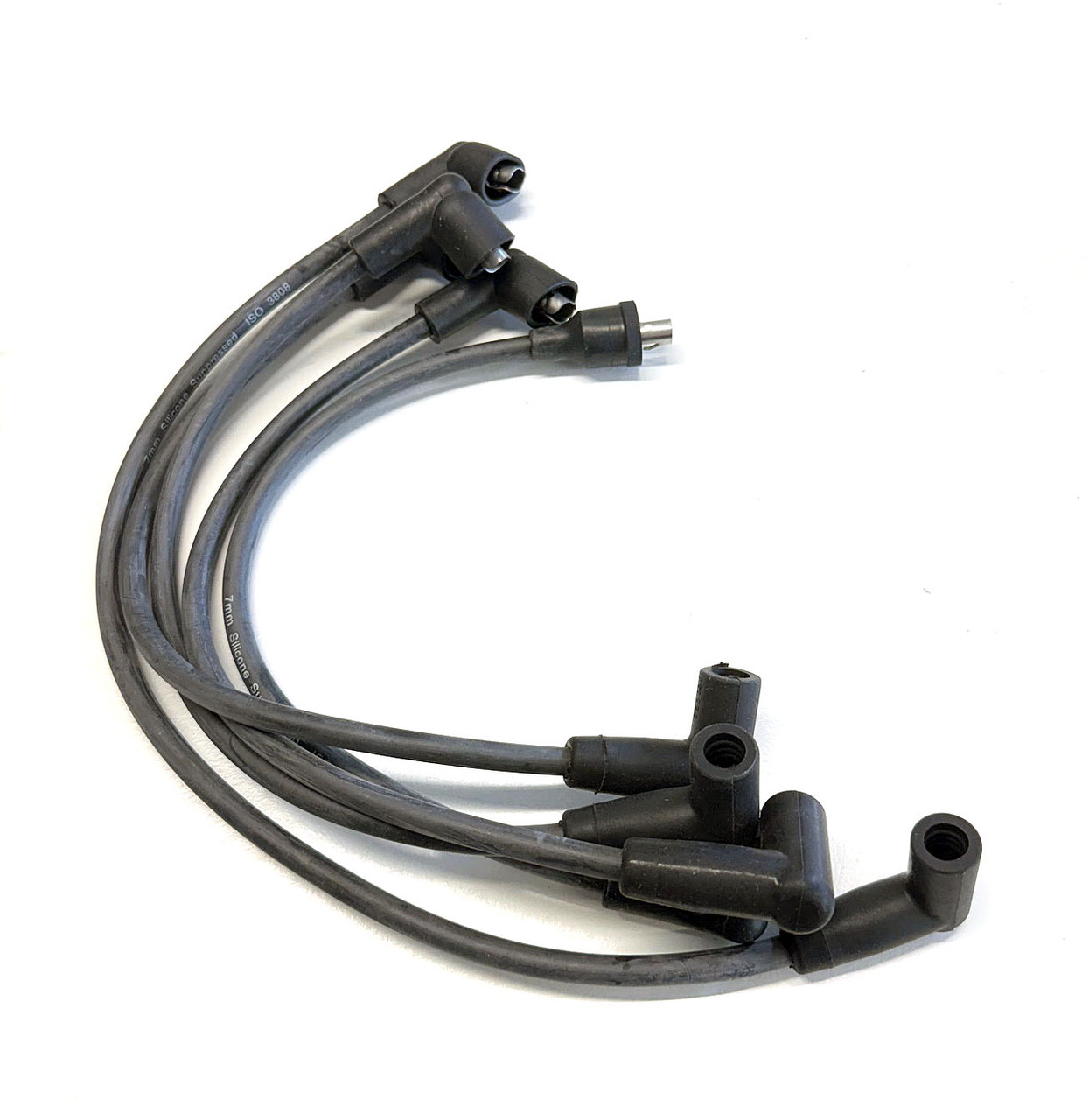 HT Ignition Leads Grey Silicone 7mm for Classic Mini - GHT241