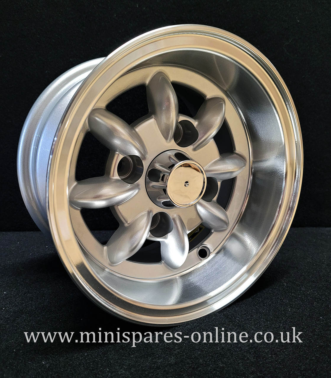 6x10 Silver (Polished rim) Superlight Alloy Wheel Rim or Package for Classic Mini