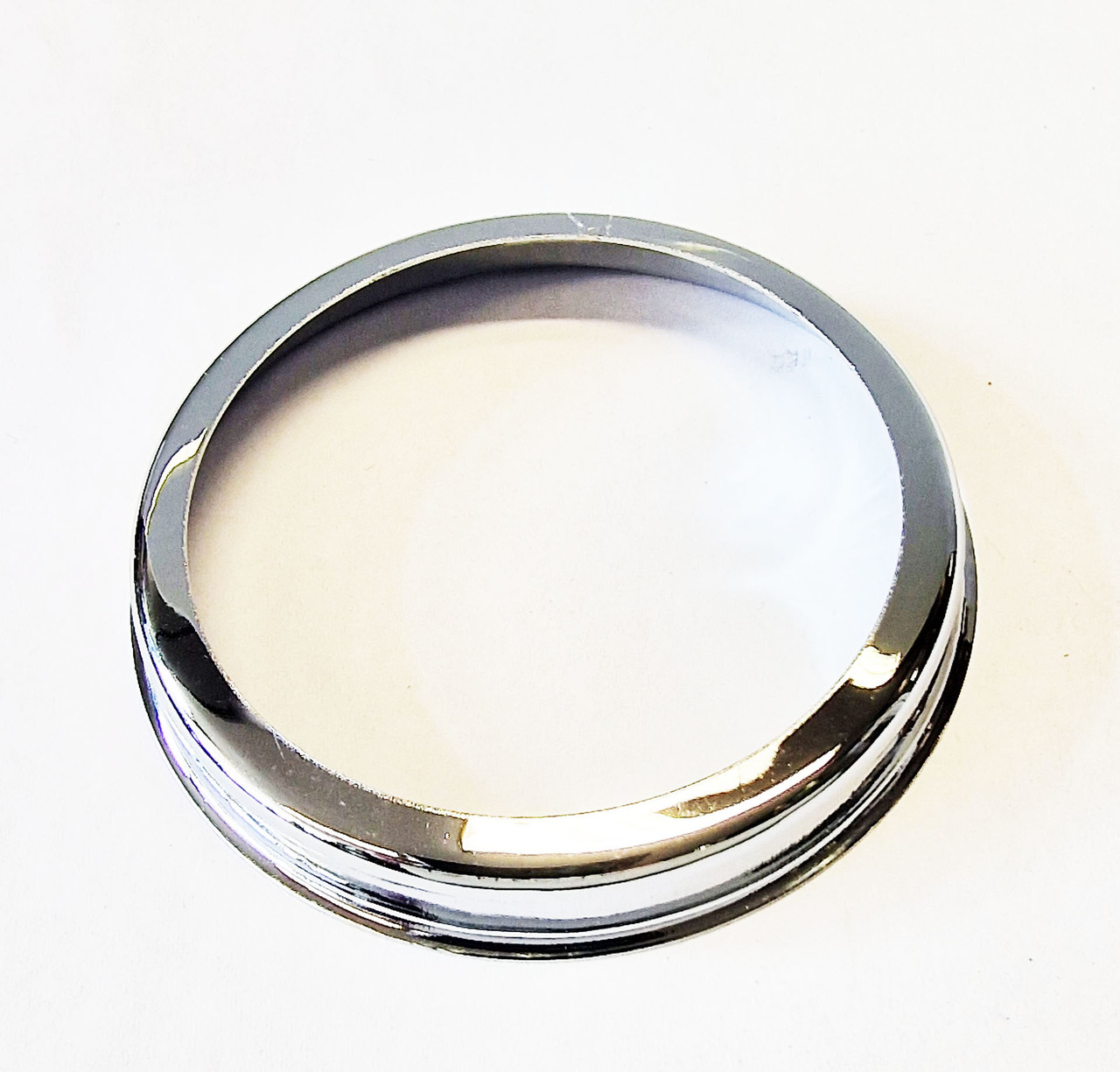 Early front indicator lens chrome retaining bezel - 7H5182